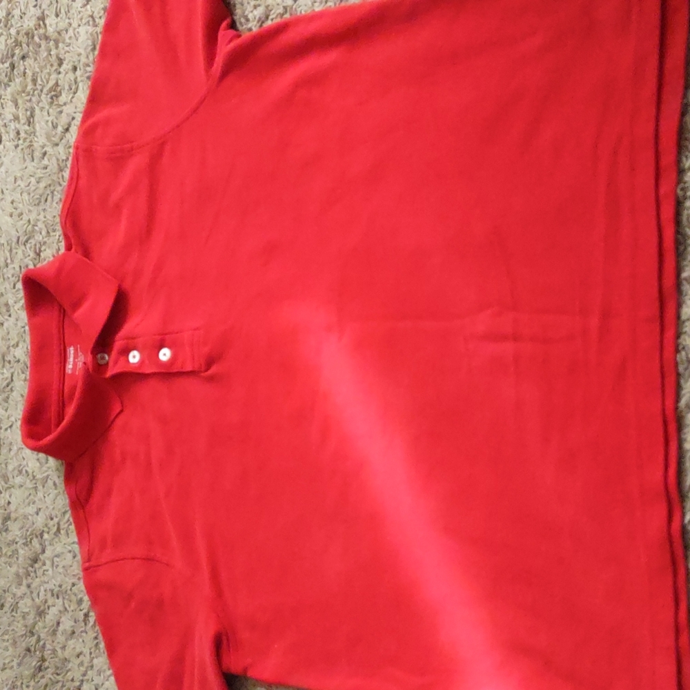 Polo shirt red